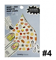 Стикеры для ногтей [THE FACE SHOP] Lovely ME:EX Make Me Trendy Water Decal Sticker