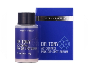 Сыворотка от прыщей [TONY MOLY] DR.TONY AC Control Pink Dip Spot Serum