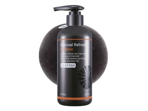 Освежающий шампунь с углем [A'PIEU] Charcoal Refresh Shampoo