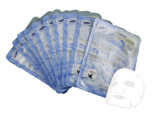 Осветляющие тканевые маски [3W CLINIC] Fresh Mask Sheet (10 штук)