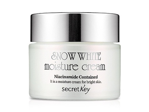 Увлажняющий крем с отбеливающим эффектом [Secret Key] Snow White Moisture Cream