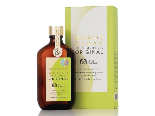 Аргановое масло для волос [WELCOS MERIT] Miracle Argan Treatment Oil