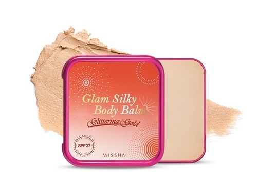Сияющий бальзам для тела [MISSHA] Glam Silky Body Balm - Glittering Gold