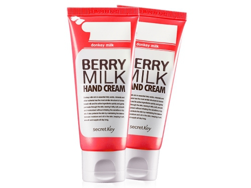 Молочный крем для рук [Secret Key] Berry Milk Hand Cream