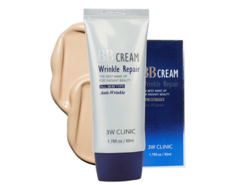 Антивозрастной BB крем [3W CLINIC] Wrinkle Repair BB Cream