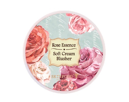 Кремовые румяна [SKINFOOD] Rose Essence Soft Cream Blusher