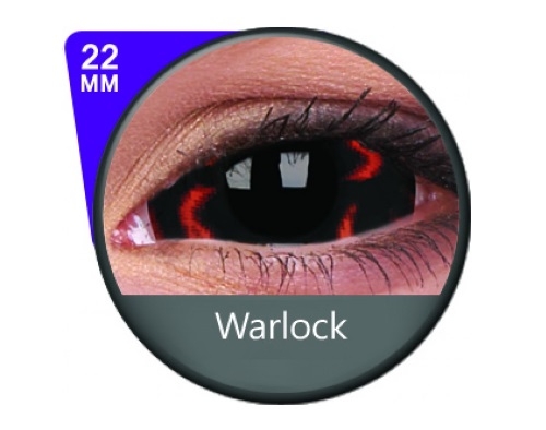 Red Sclera Lens Warlock
