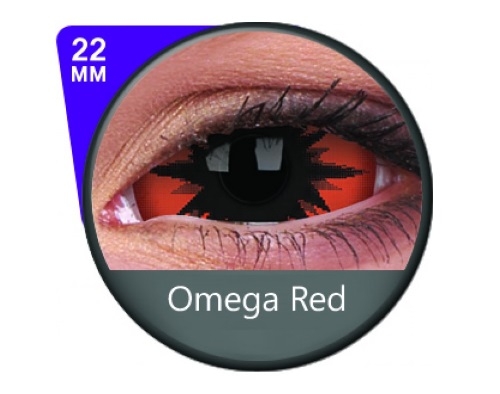 Sclera lens Omega Red