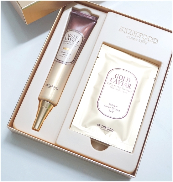 Антивозрастной крем для кожи вокруг глаз с коллагеном и экстрактом икры