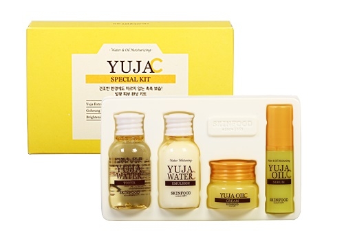 Пробный набор для кожи с витамином C [SKINFOOD] Yuja C Special Sample Kit