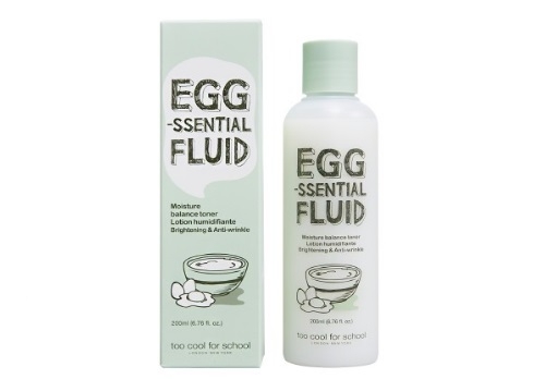 Очищающий флюид для лица с яичным экстрактом  [TOO COOL FOR SCHOOL] Egg Ssential Fluid
