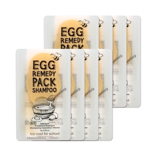 Шампунь-маска для волос [TOO COOL FOR SCHOOL] Egg Remedy Pack Shampoo 8 шт.