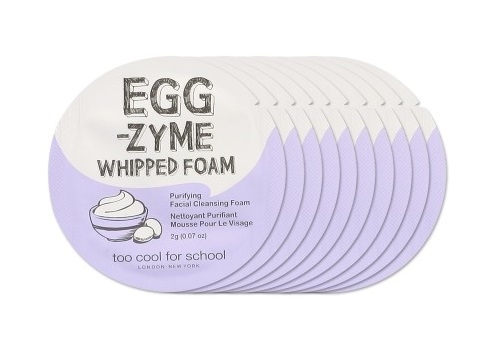 Пенка-мусс для лица [TOO COOL FOR SCHOOL] Egg Zyme Whipped Foam Samples 10 шт.