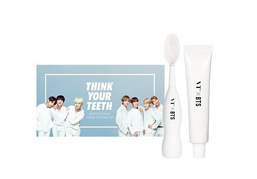 Набор зубной щетки и пасты VT x BTS Think Your Teeth Jumbo Kit
