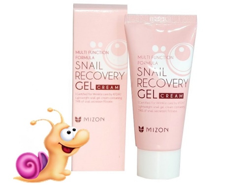 Улиточный крем-гель [MIZON] Snail Recovery Gel Cream