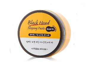 Ночная маска [ETUDE HOUSE] Black head Ghassoul Sleeping Paste