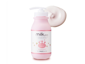Молочко для снятия макияжа The Face Shop Milk Plus Strawberry Milk Shower