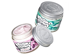 Молочно-йогуртовая маска [Holika Holika] Premium Sheep Milk Yogurt Pack